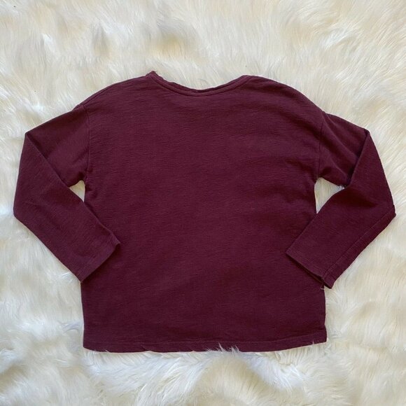 Zara Kids Woodpecker Shirt All Good Things Are Wild & Free Girls Size 9 - Picture 4 of 6